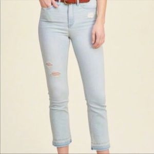 Hollister High-Rise Cropped Jeans